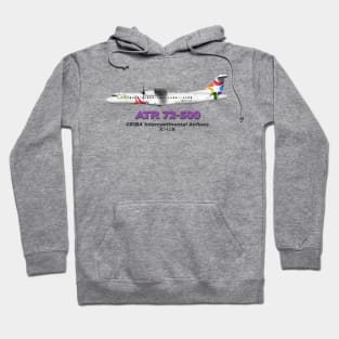 Avions de Transport Régional 72-500 - CEIBA Intercontinental Airlines Hoodie